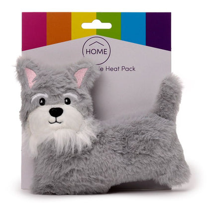 Schnauzer Dog - Microwavable Toy with Lavender Heat Pack